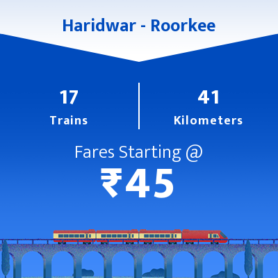 Haridwar To Roorkee Trains